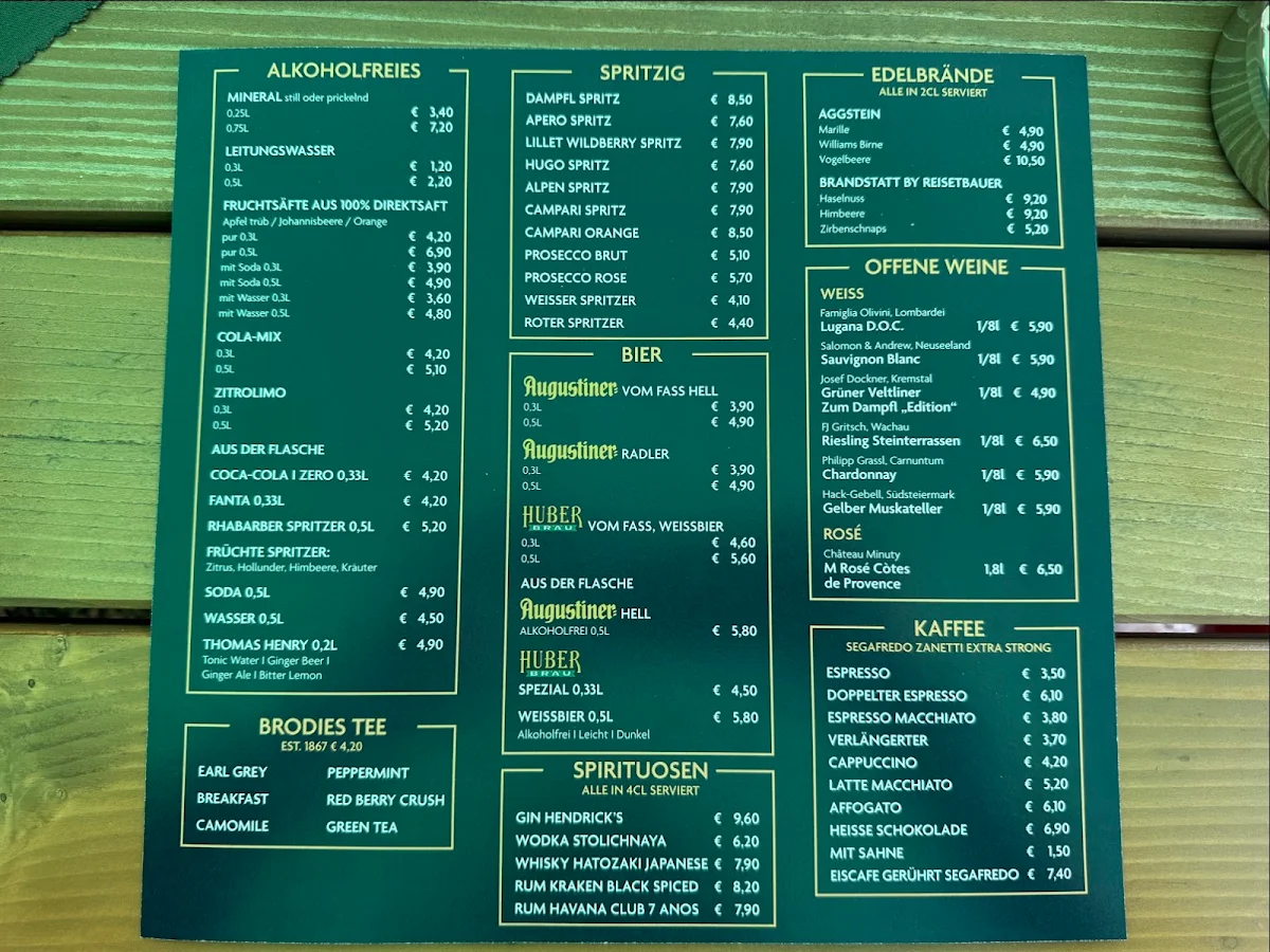 Speisekarte photo 1