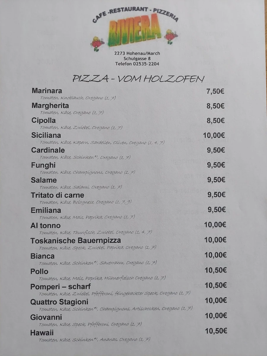 Speisekarte photo 2