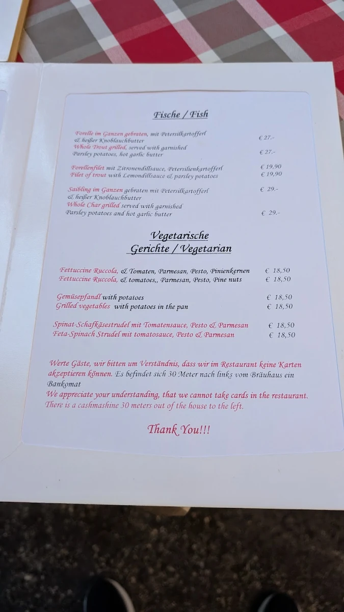 Speisekarte photo 5