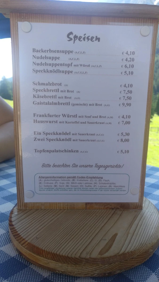 Speisekarte photo 6