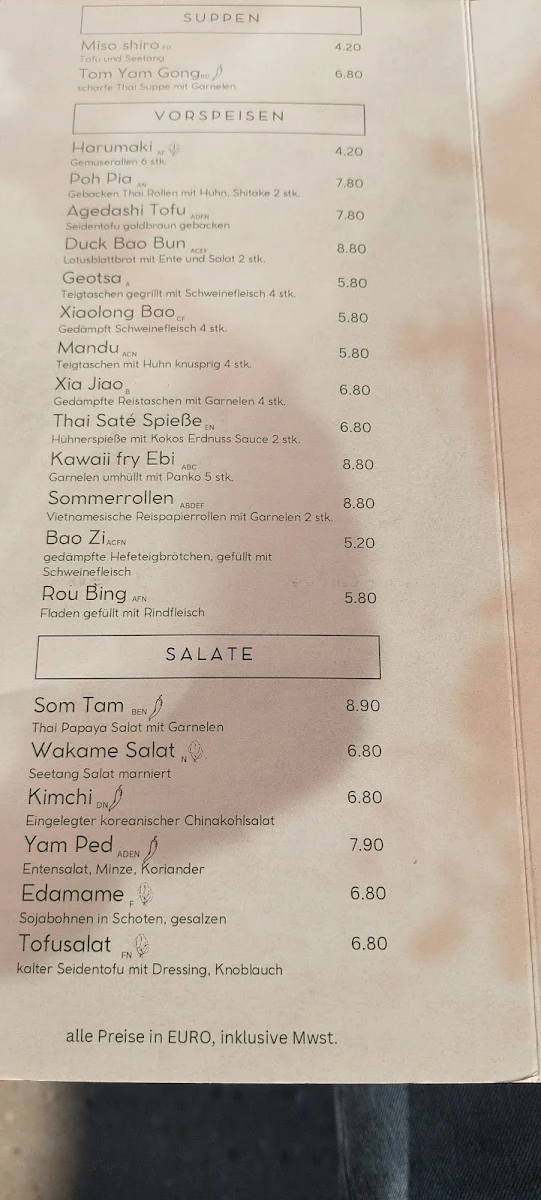 Speisekarte photo 1