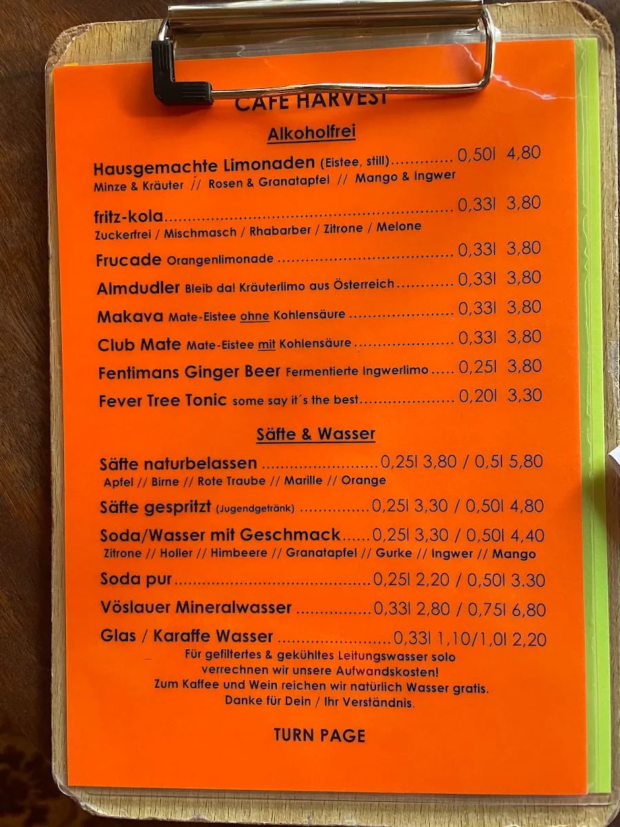 Speisekarte photo 2