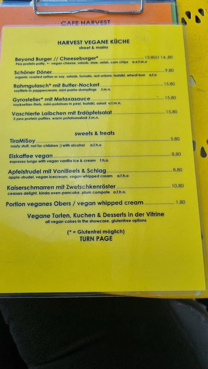 Speisekarte photo 5