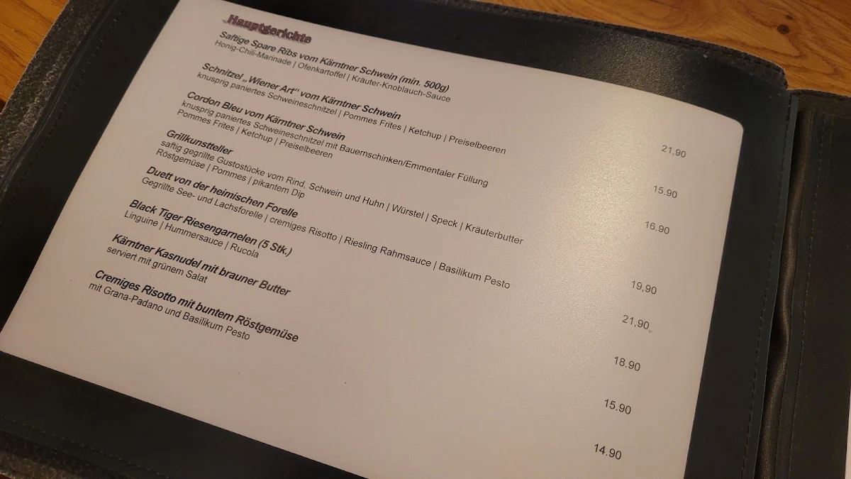Speisekarte photo 6