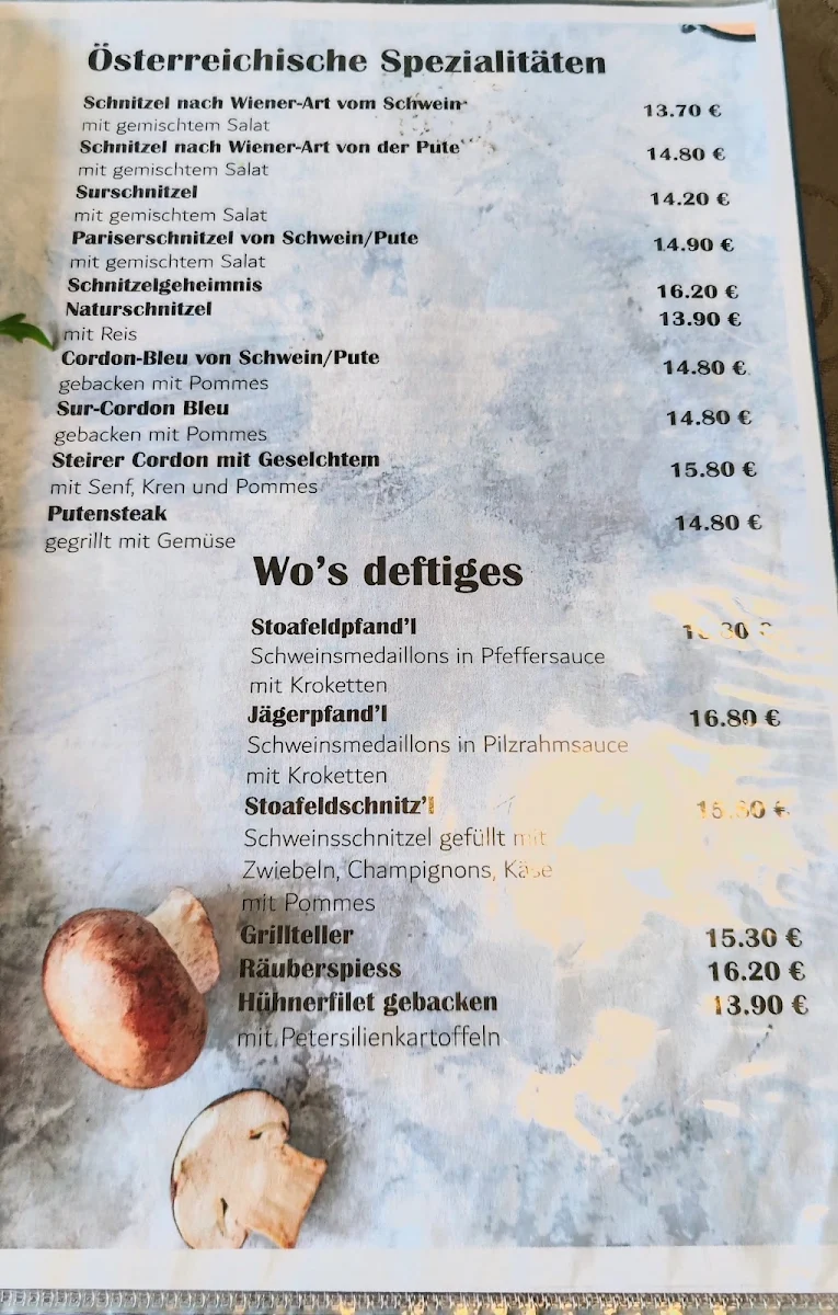 Speisekarte photo 2
