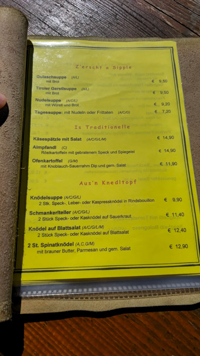 Speisekarte photo 6
