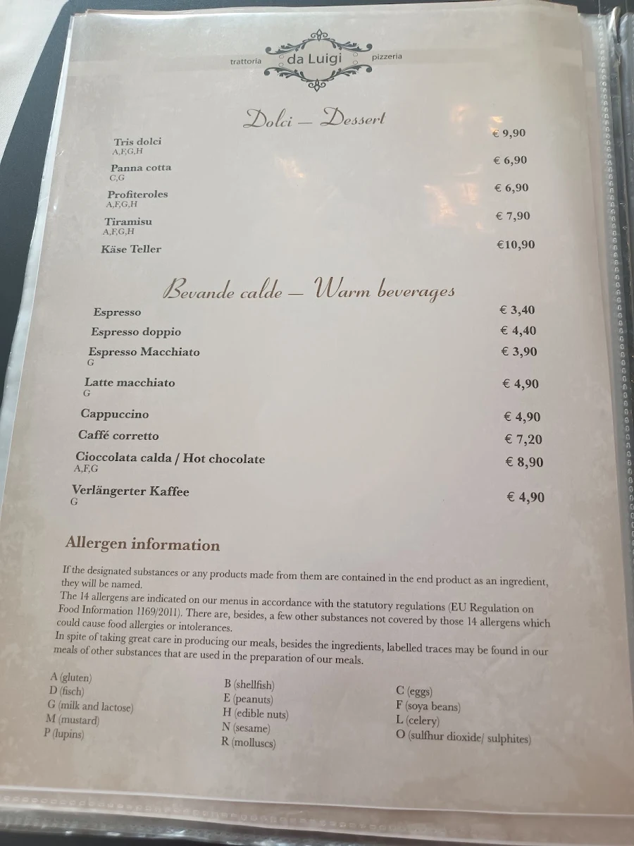 Speisekarte photo 2