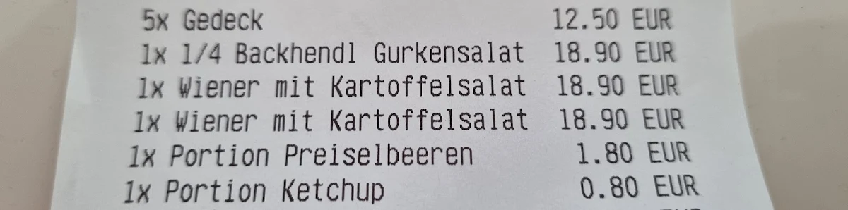 Speisekarte photo 5