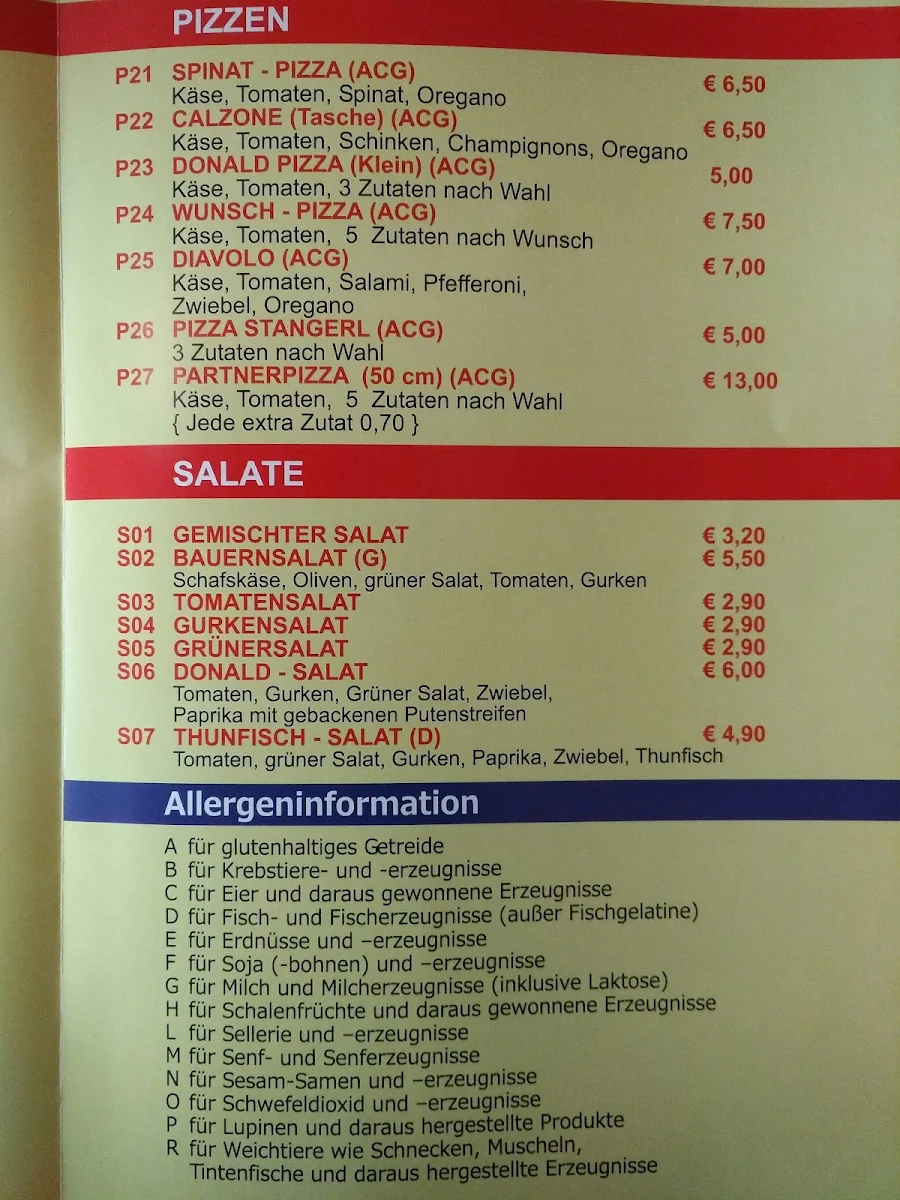 Speisekarte photo 3