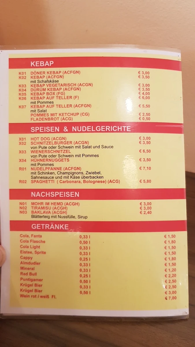 Speisekarte photo 6