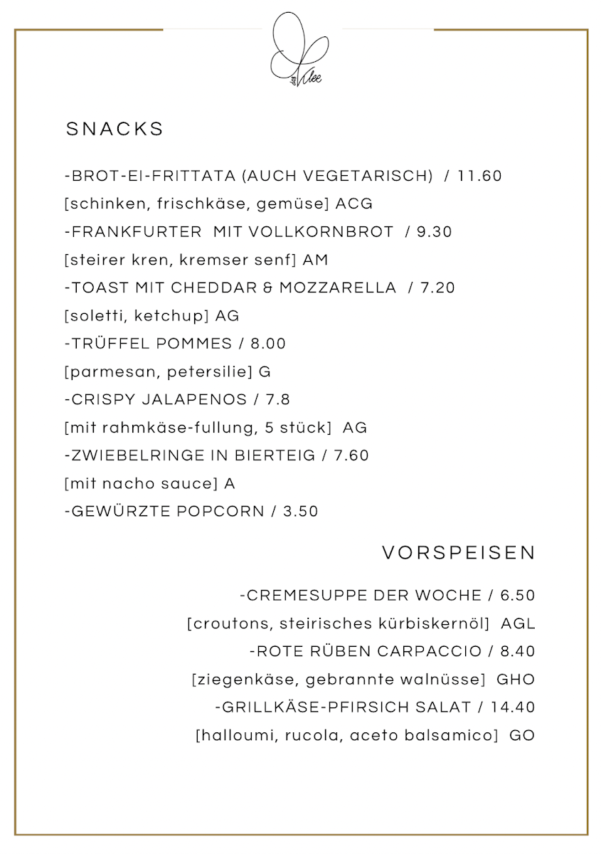 Speisekarte photo 5
