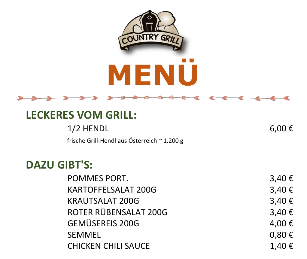 Speisekarte photo 1