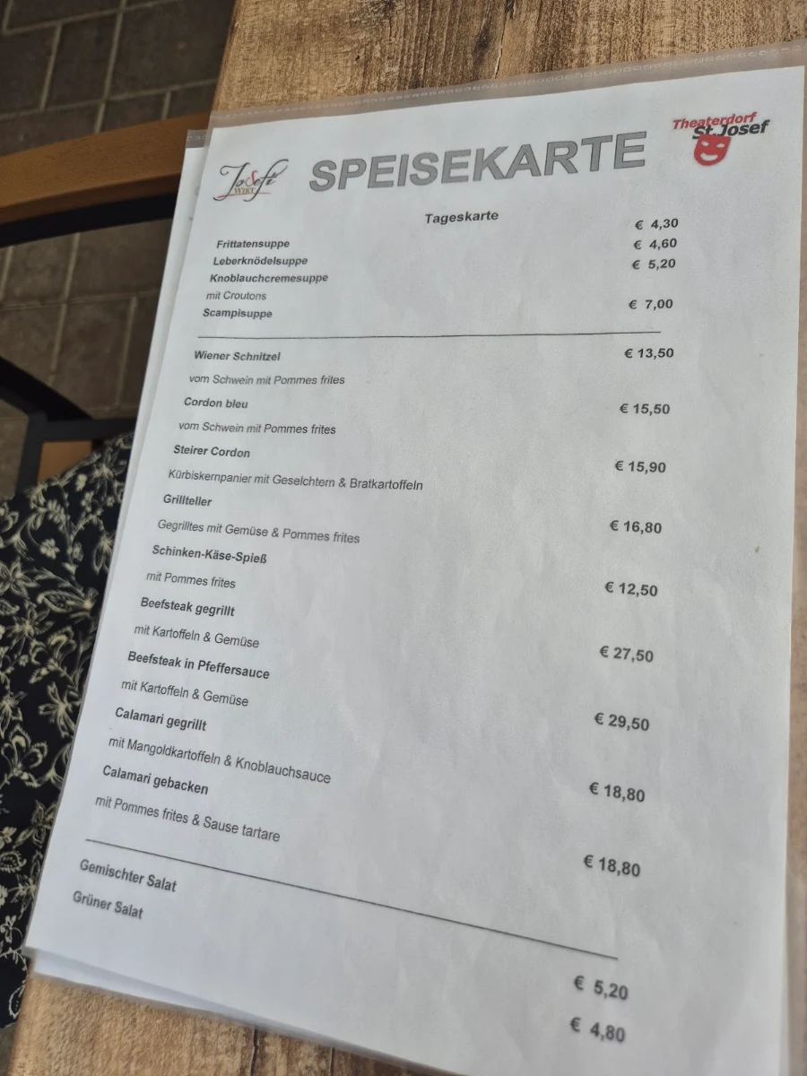 Speisekarte photo 1