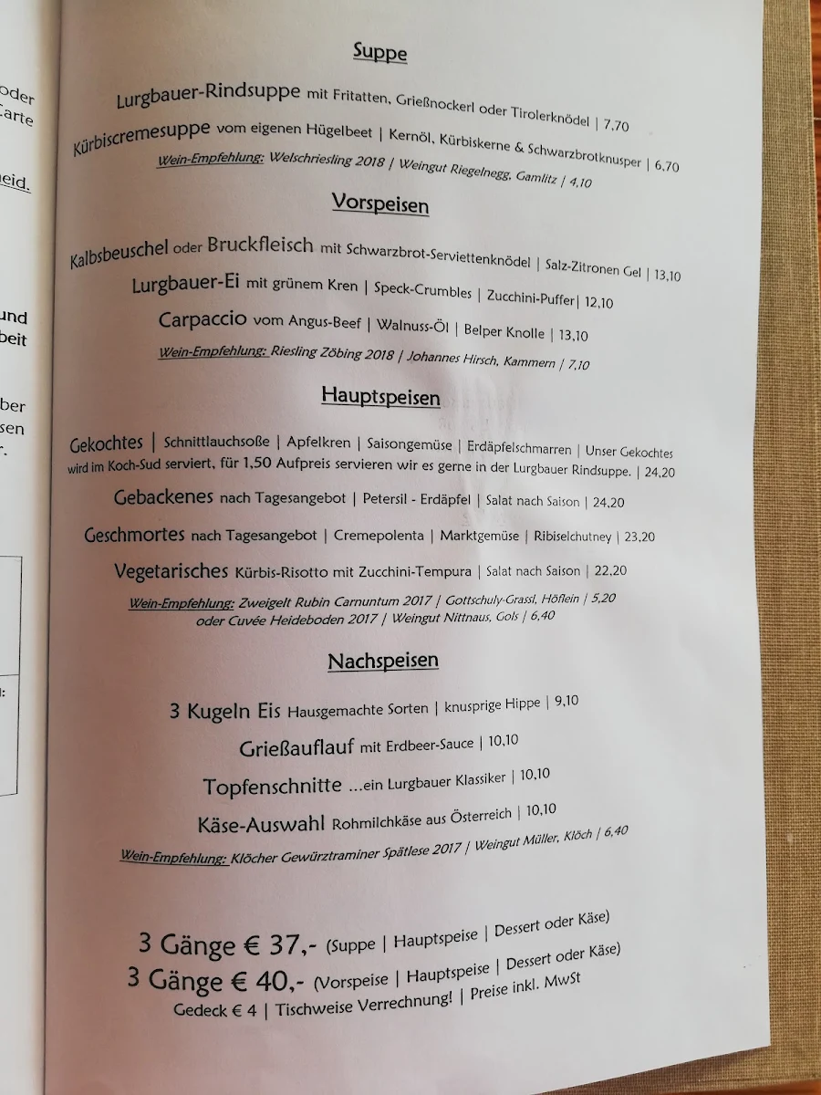 Speisekarte photo 5