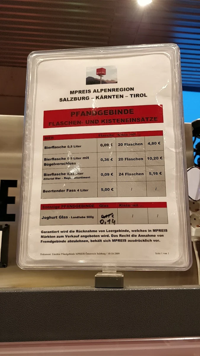 Speisekarte photo 1