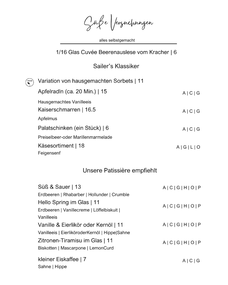Speisekarte photo 2