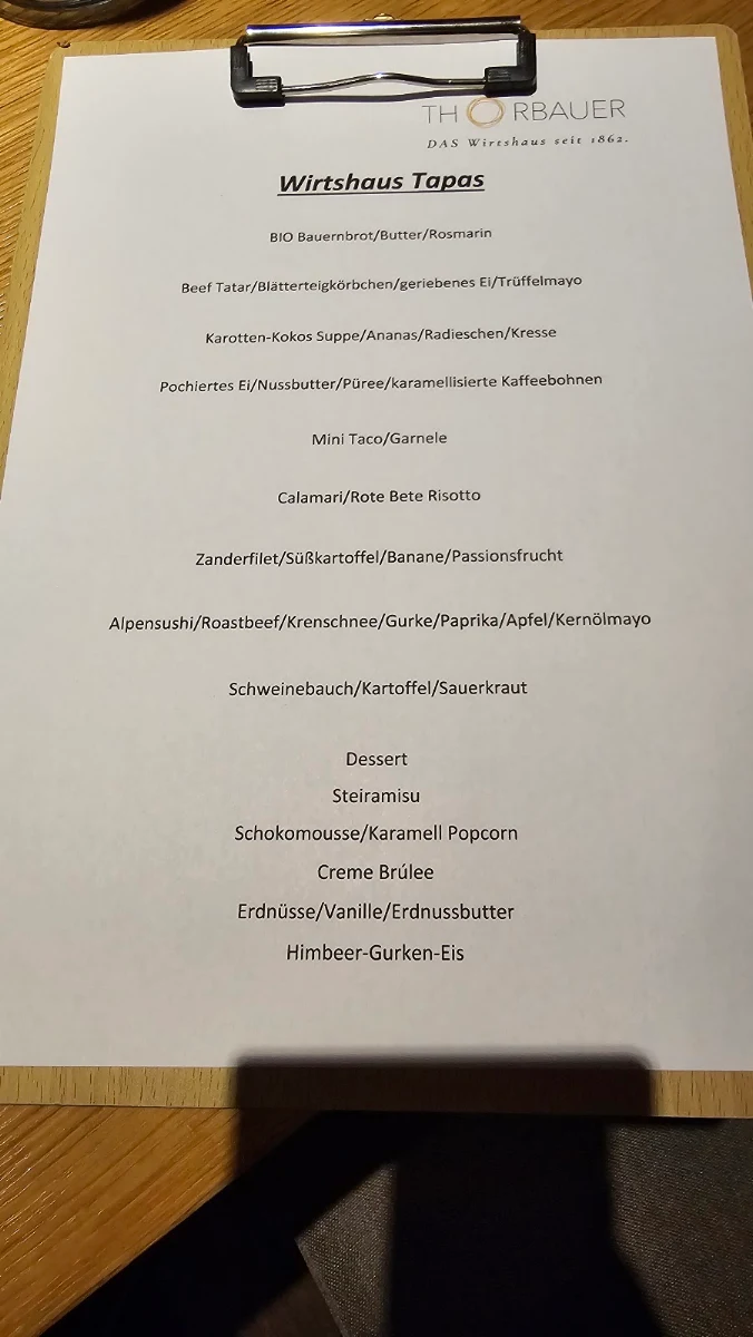 Speisekarte photo 2