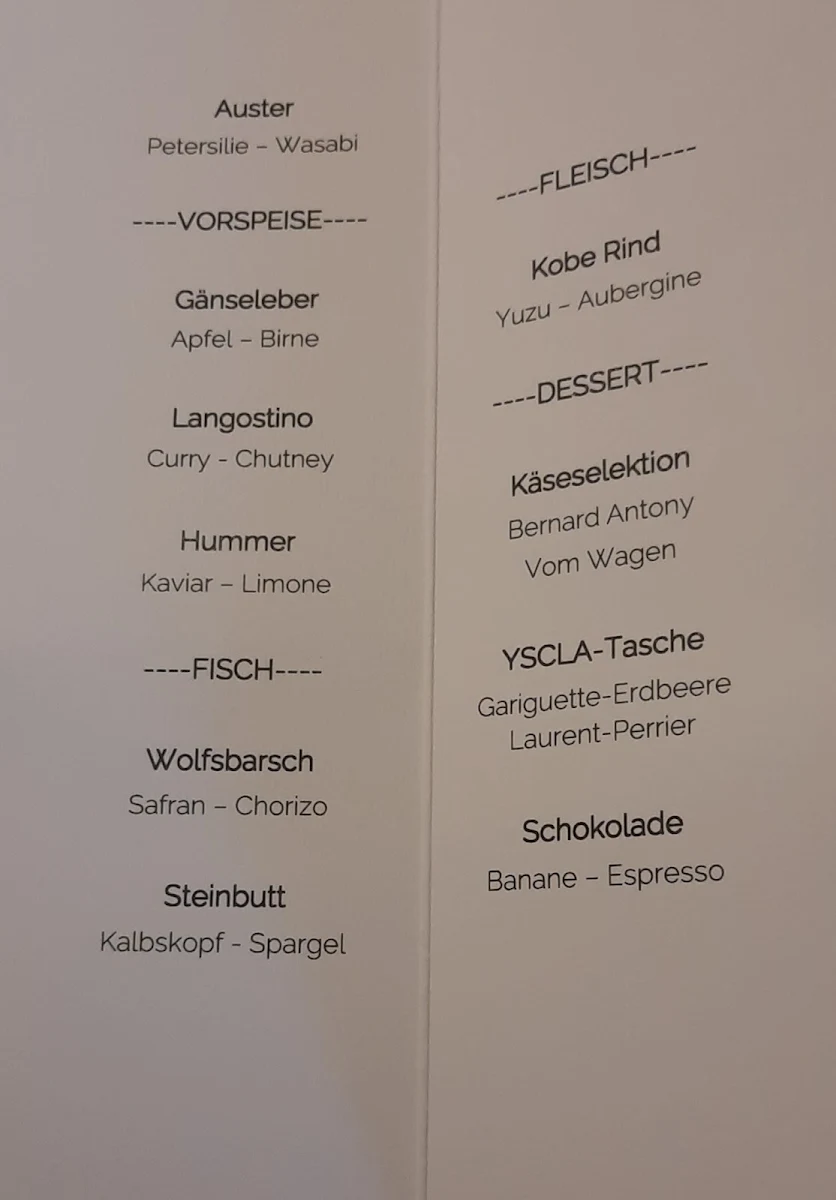 Speisekarte photo 1