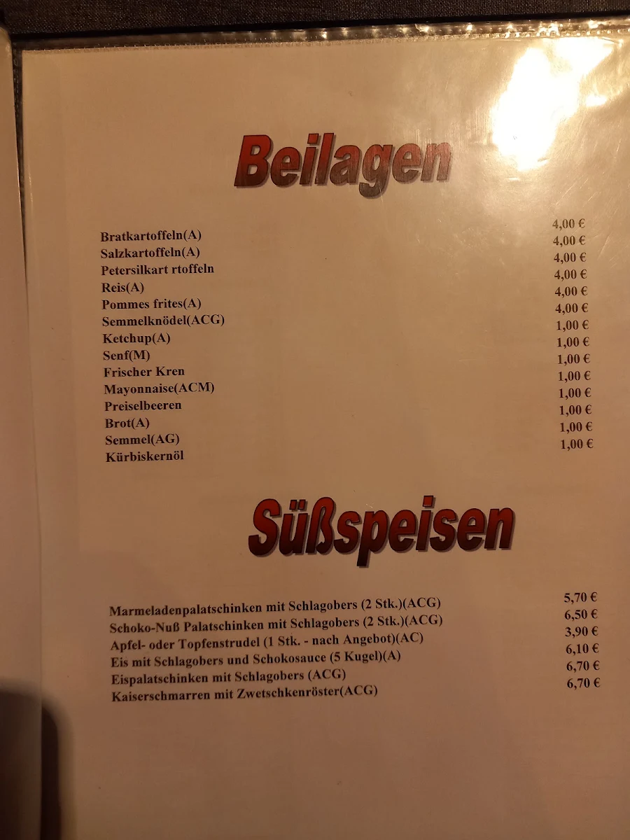 Speisekarte photo 6