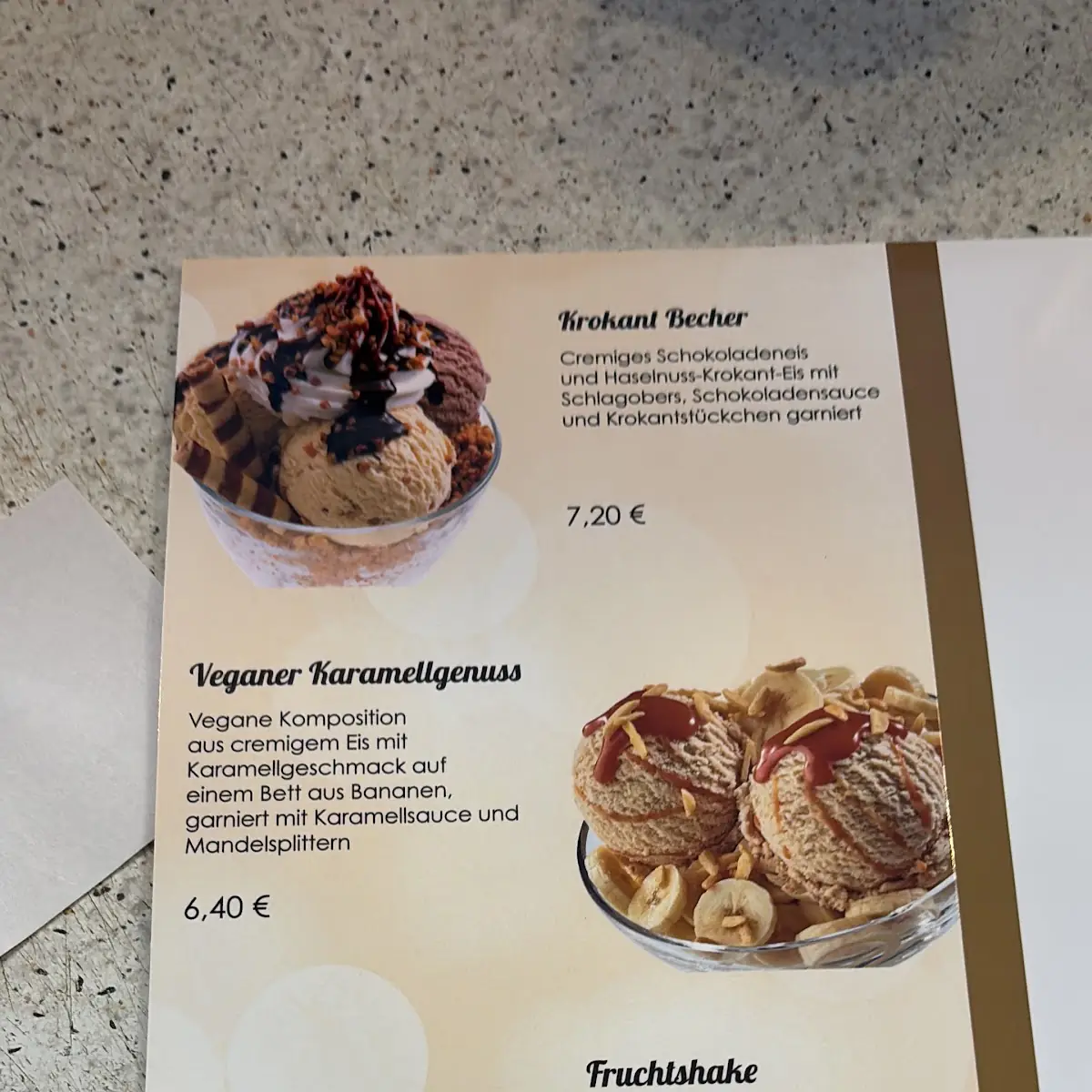 Speisekarte photo 1