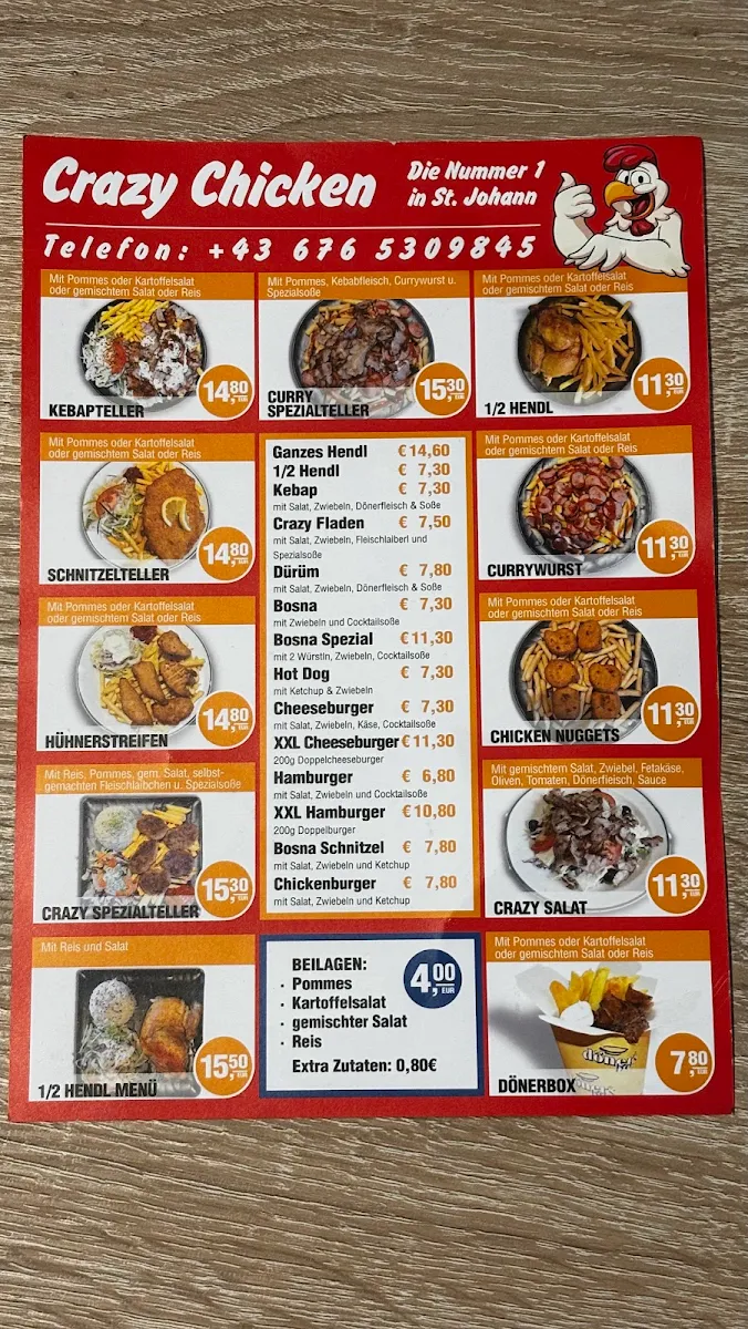 Speisekarte photo 2