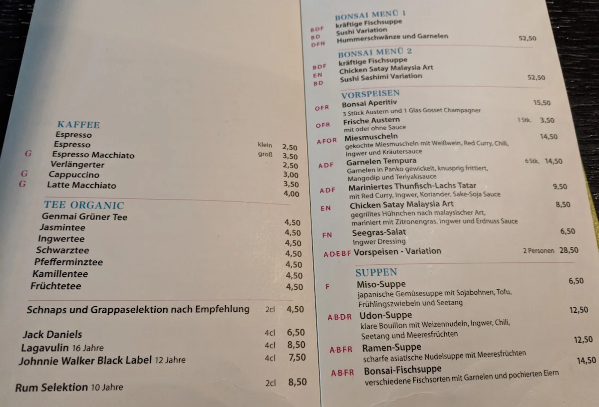Speisekarte photo 10