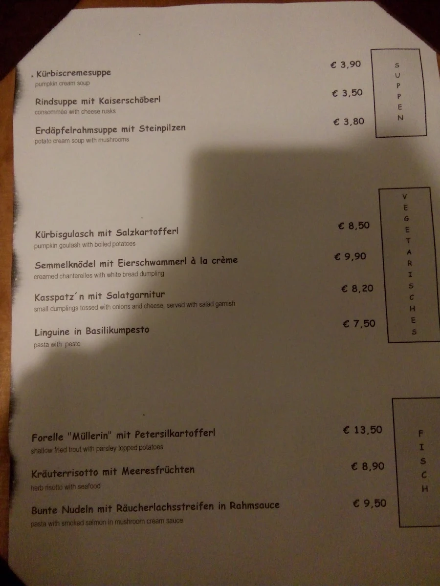Speisekarte photo 6