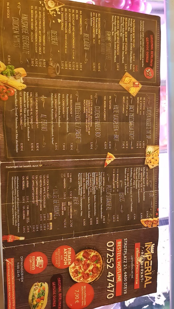 Speisekarte photo 2