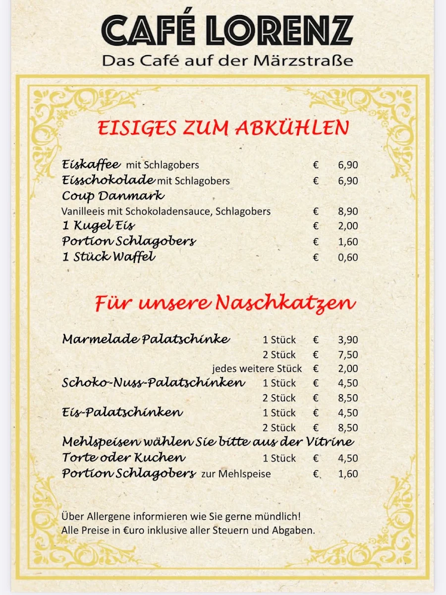 Speisekarte photo 1