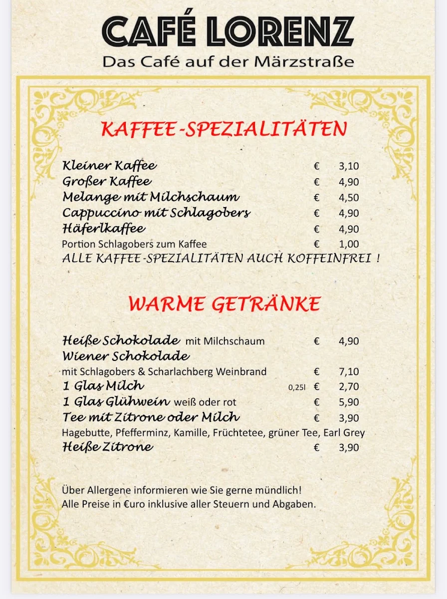 Speisekarte photo 2