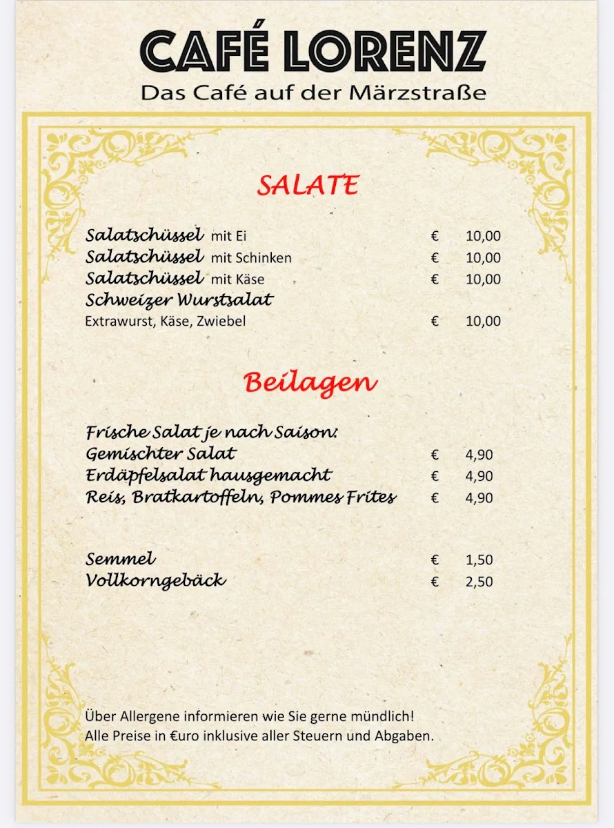 Speisekarte photo 8