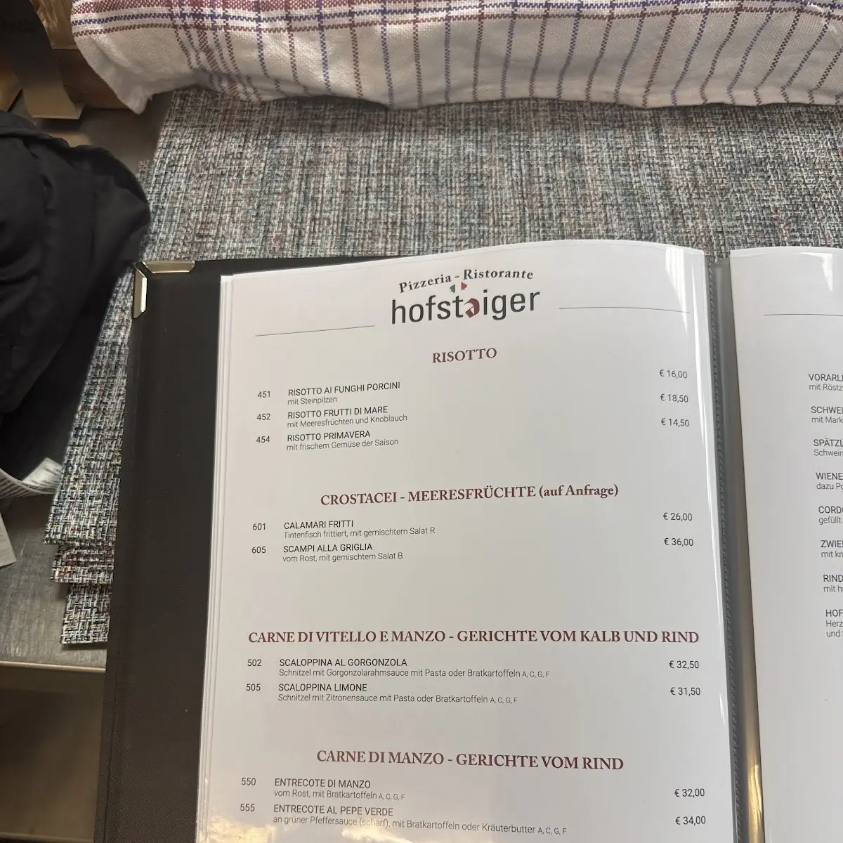 Speisekarte photo 3