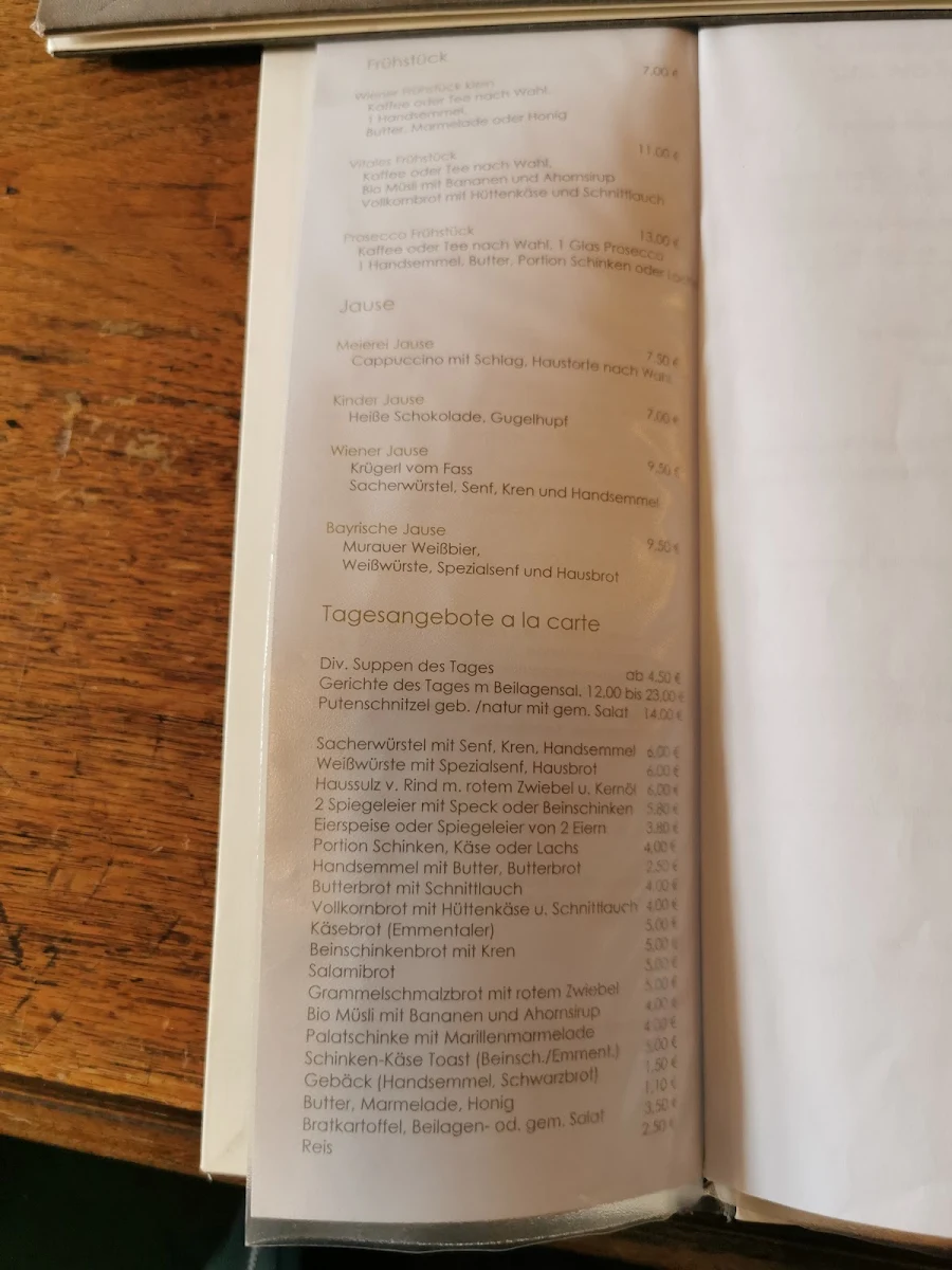 Speisekarte photo 3
