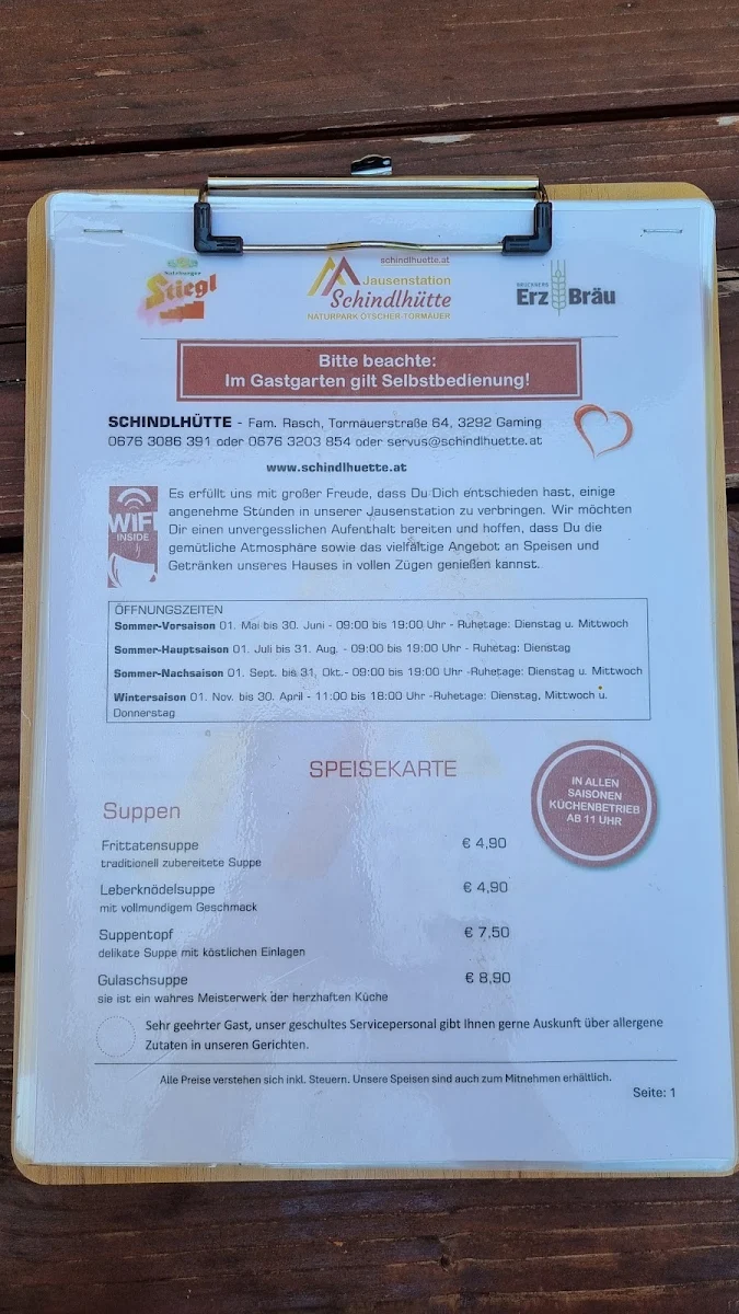 Speisekarte photo 1