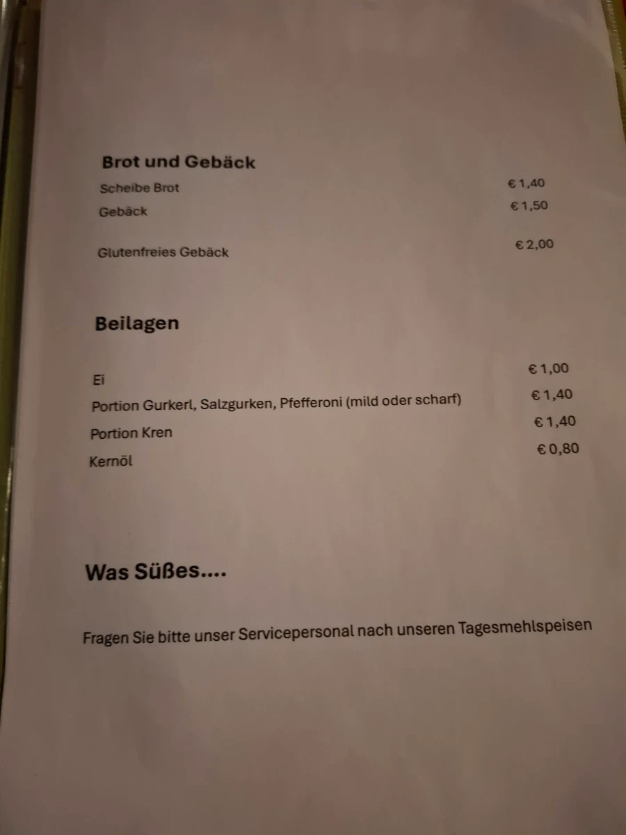 Speisekarte photo 8