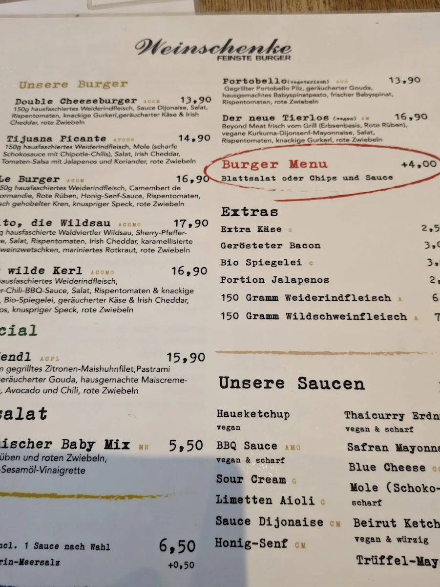 Speisekarte photo 3