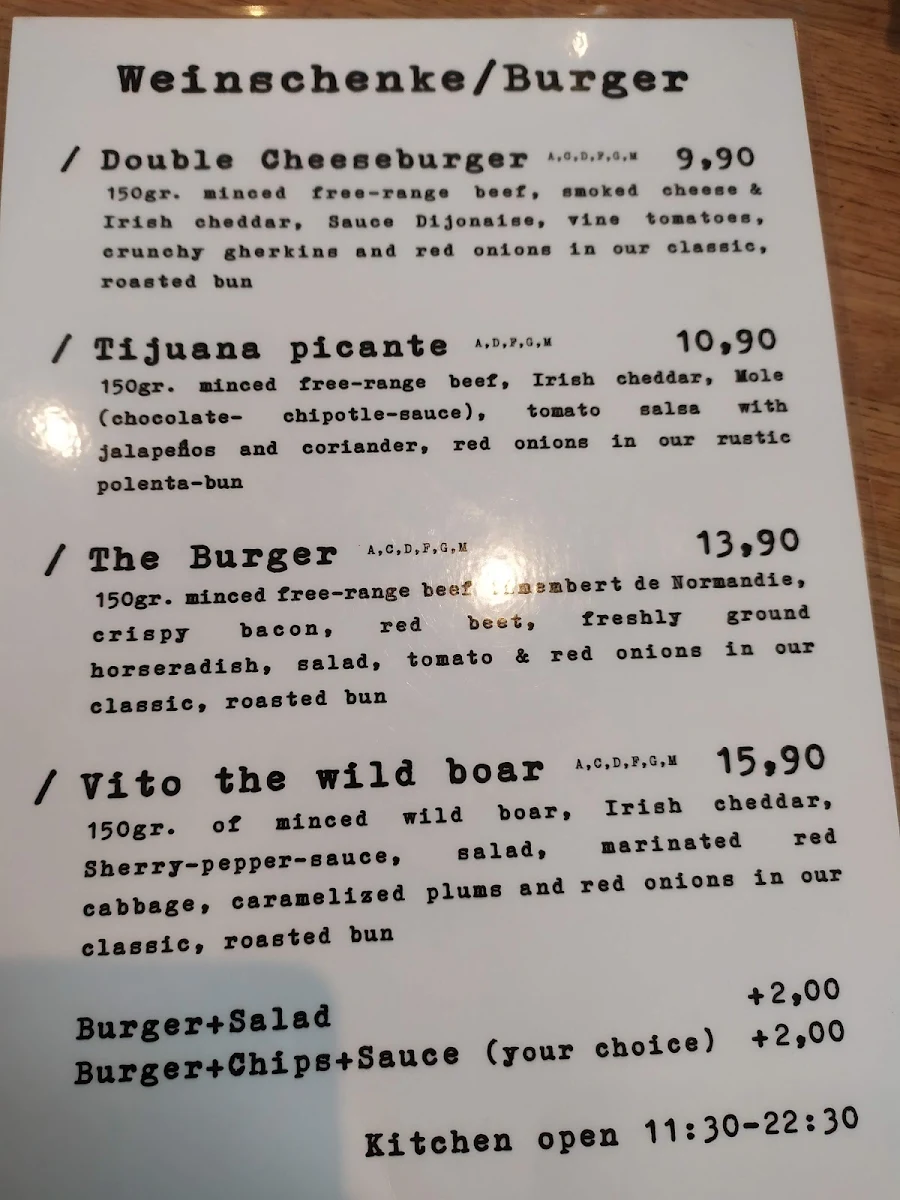 Speisekarte photo 7