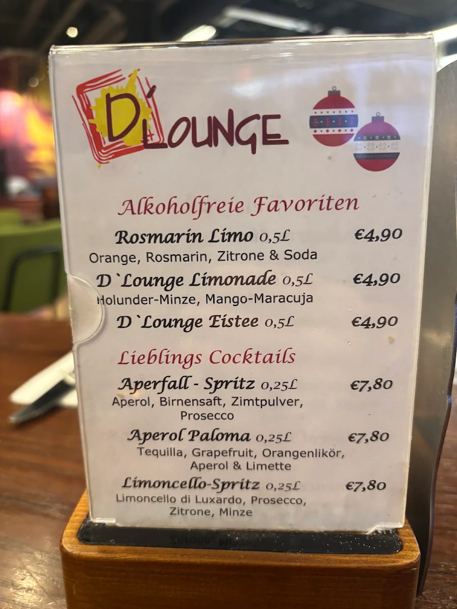Speisekarte photo 1