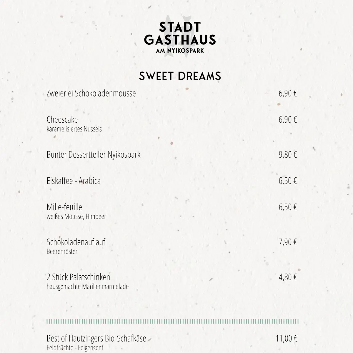 Speisekarte photo 3