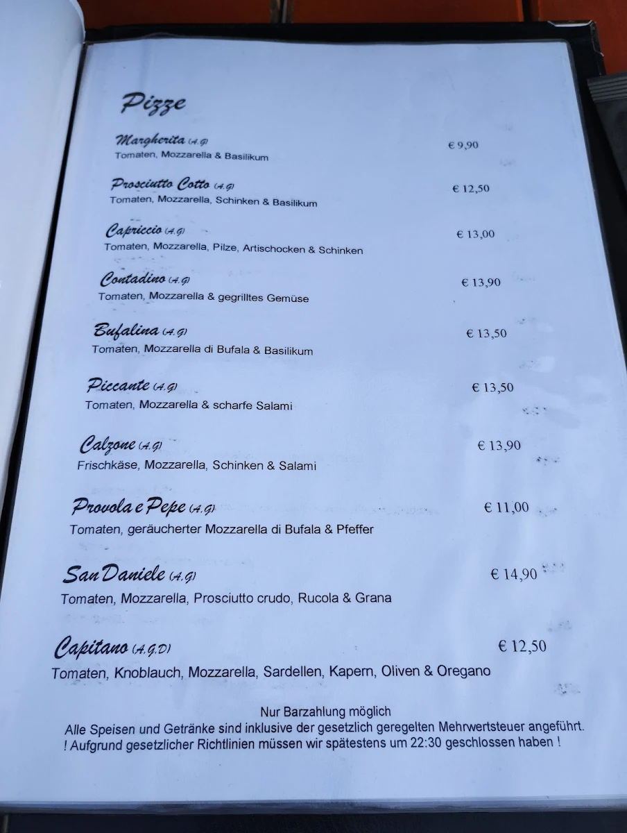 Speisekarte photo 1