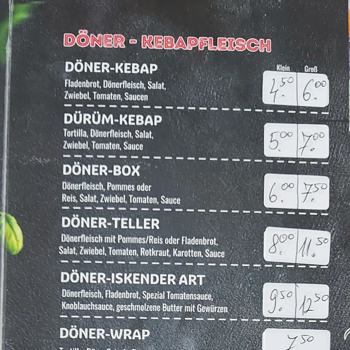 Speisekarte photo 3