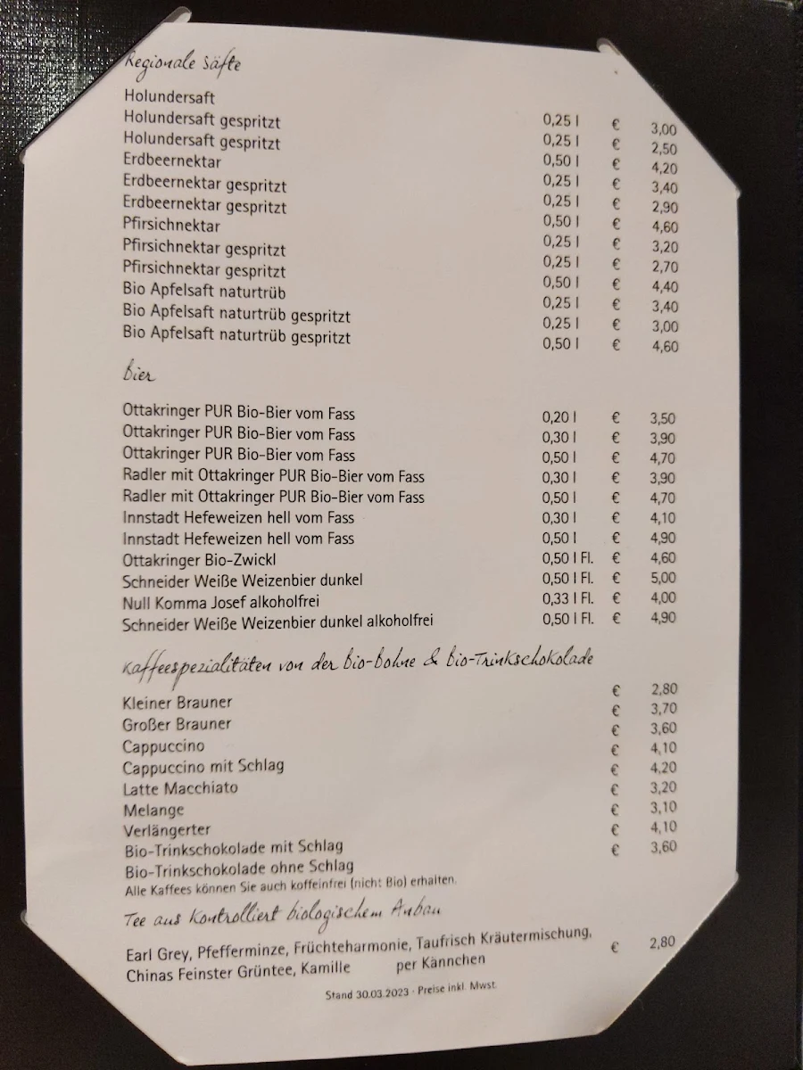 Speisekarte photo 3