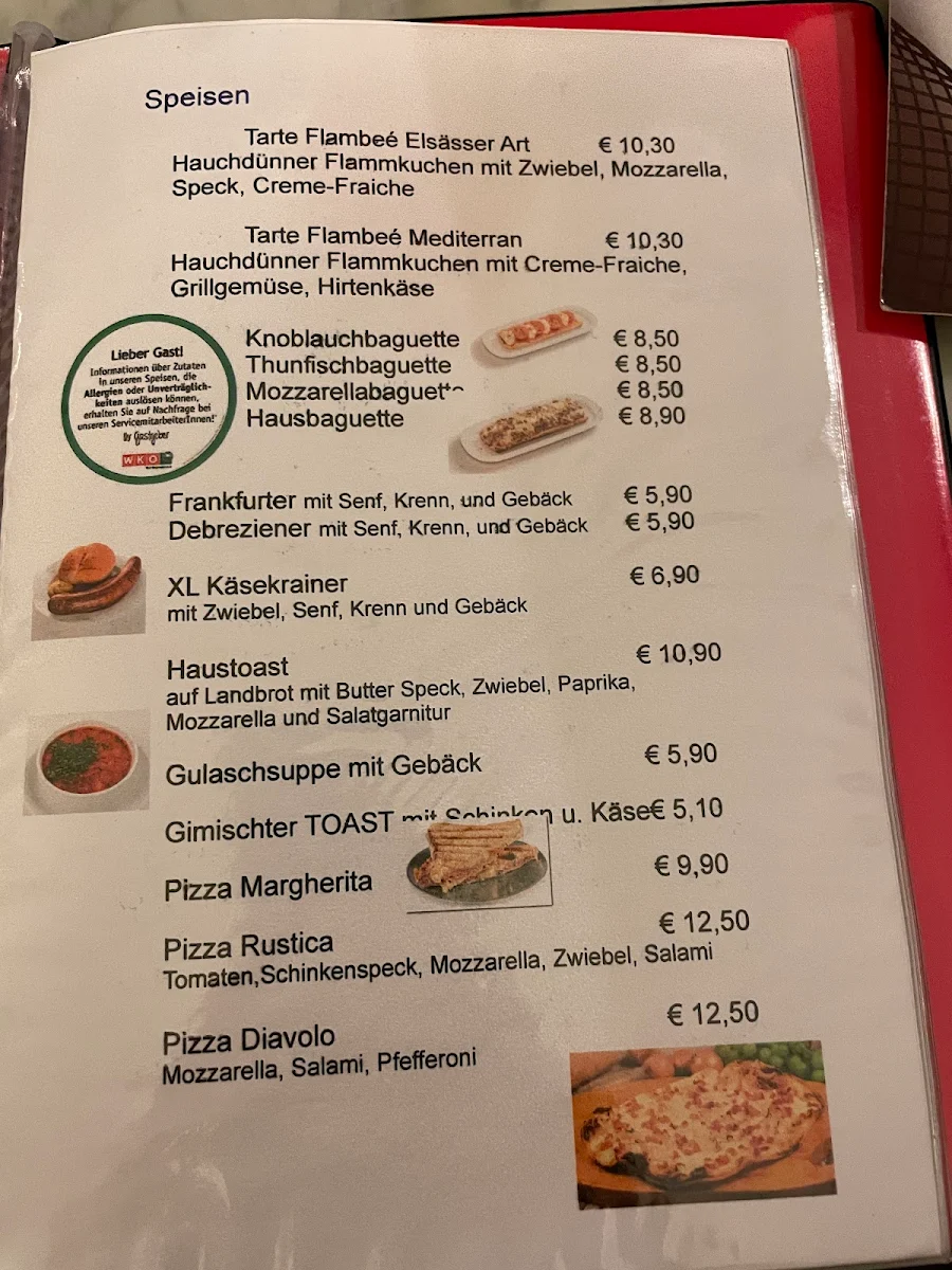 Speisekarte photo 1