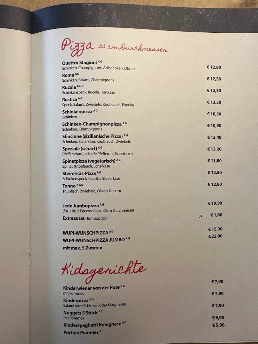 Speisekarte photo 1