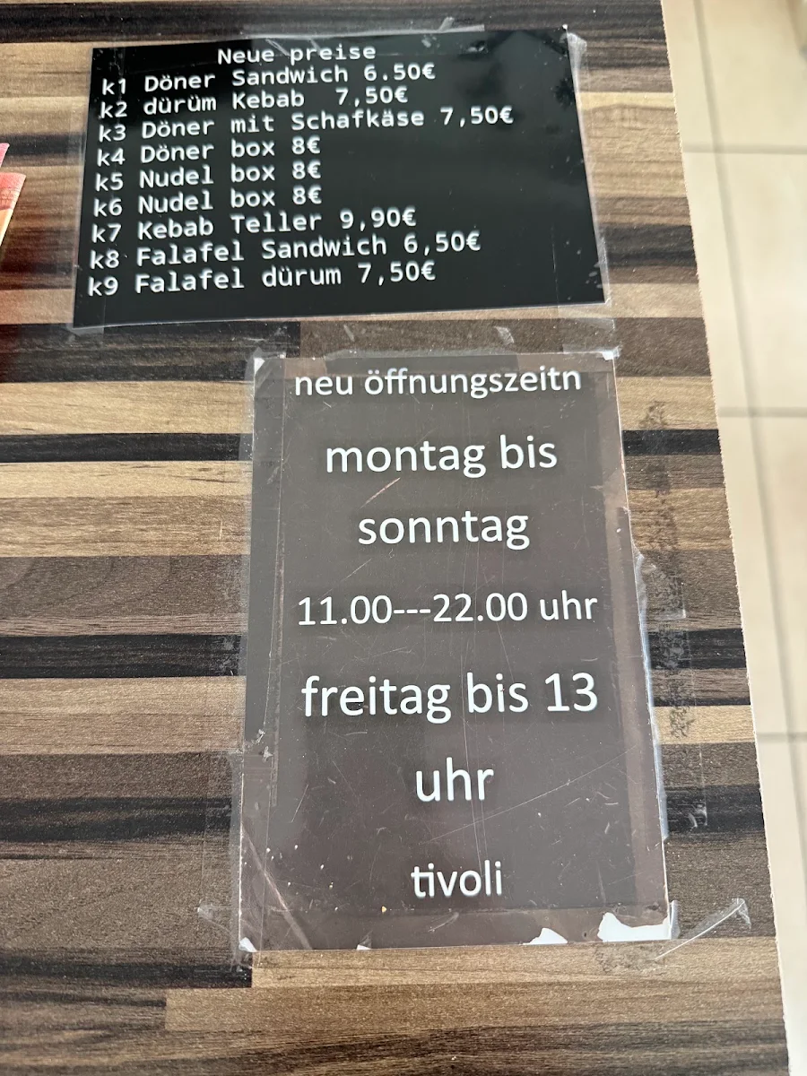 Speisekarte photo 4