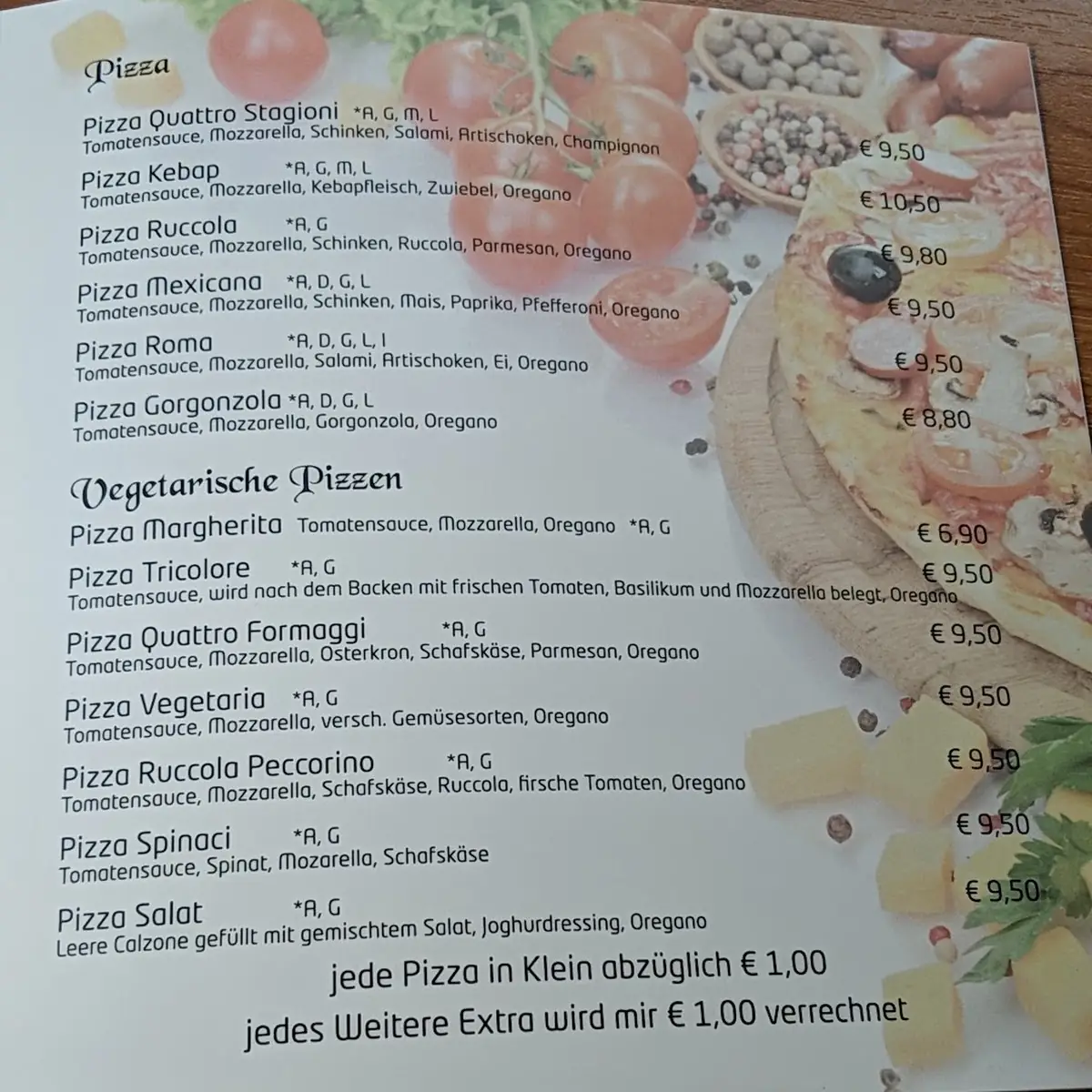Speisekarte photo 6