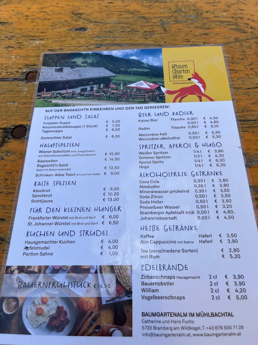 Speisekarte photo 2