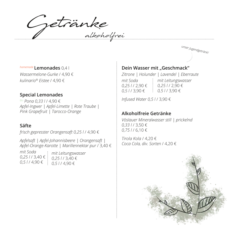 Speisekarte photo 2
