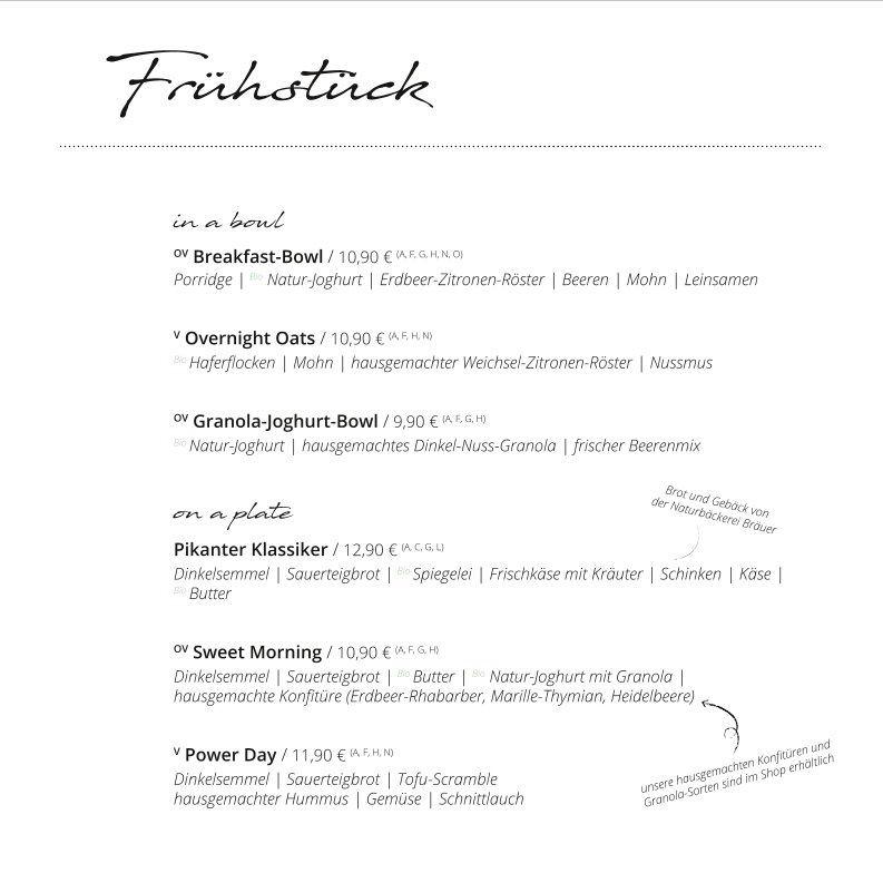 Speisekarte photo 5