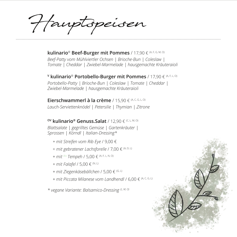 Speisekarte photo 8